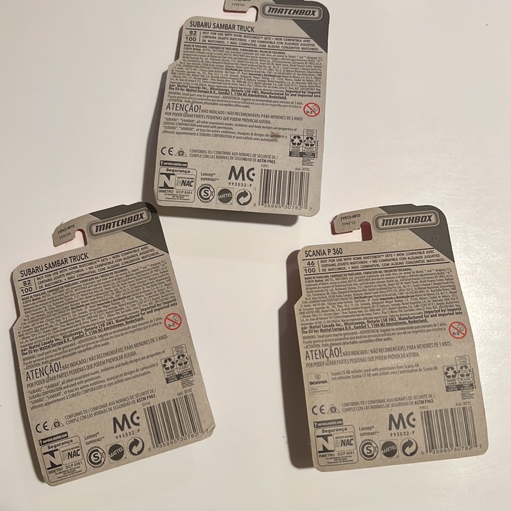 Lot of 3 matchbox cars (unused) - Picture 2 of 6